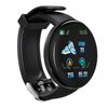 Smartwatch D18 1,3'' Pulgadas, Ritmo Cardíaco + Presión Arterial + Oxígeno, Podómetro + Distancia Recorrida + Calorías + Monitor De Sueño, Notificaciones De Llamadas/sms/redes Sociales, Reloj + Alarma, Compatible Con Ios Y Android - Negro