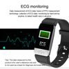 Smartband T1 - Temperatura Corporal / Ecg / Presión Arterial / Ritmo Cardíaco / Oxígeno  - Negro