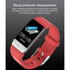 Smartband T1 - Temperatura Corporal / Ecg / Presión Arterial / Ritmo Cardíaco / Oxígeno  - Rojo