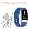 Smartband T1 - Temperatura Corporal / Ecg / Presión Arterial / Ritmo Cardíaco / Oxígeno  - Rojo