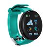 Smartwatch D18 1,3'' Pulgadas, Ritmo Cardíaco + Presión Arterial + Oxígeno, Podómetro + Distancia Recorrida + Calorías + Monitor De Sueño, Notificaciones De Llamadas/sms/redes Sociales, Reloj + Alarma, Compatible Con Ios Y Android - Verde