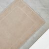 Alfombra De Baño De Rizo, Calidad 755 Gramos, M/luxury 50x80cm Beige