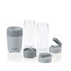 Batidora Vaso Flama 2222fl 0,6l 2 Vasos 350w Gris