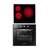 Horno Multifunciones 72l + Placa Vitro De 3 Zonas Jocel