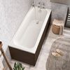 Sanitana Nexo Bañera Rectangular Acrílico Blanco Brillo 75x170 Cm