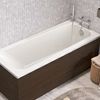 Sanitana Nexo Bañera Rectangular Acrílico Blanco Brillo 70x170 Cm