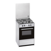 Cocina De Gas G1530dvx1 Nat, 3 Fuegos, Horno Gas, Acero Inoxidable, 51,5x56,5, Meireles