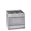 Cocina De Gas G910x Nat, 5 Fuegos, Horno Gas, Acero Inoxidable, 90x60, Meireles