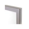 Akunadecor - Panel Led Rectangular Aluminio Niquel Voltaire