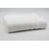 Toalla De Baño Premium Algodón Rizo Americano 500gr - 100x150cm Blanco