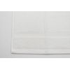 Toalla Tocador Premium Algodón Rizo Americano 500gr - 30x50 Cm Blanco