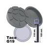 Par De Tacos De Goma 619 / G19 Para Elevadores