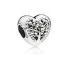 Charm Pandora Plata Corazones Florecientes 797058