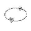 Charm Pandora Plata Filigrana Corazón Brillante 798692c01