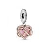 Charm Pandora Rose Corazón Infinito Brillante 788878c01