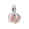 Charm Pandora Rose Corazón Infinito Brillante 788878c01