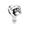 Charm Pandora Corazón Y Huella 798873c01