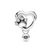 Charm Pandora Corazón Y Huella 798873c01