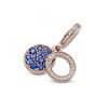 Charm Colgante Pandora Rose Disco Azul 789186c01