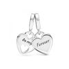 Charm Colgante Pandora Corazón Doble 799187c01