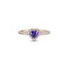 Anillo Pandora Rose Corazón Azul Brillante 188421c01-54