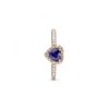 Anillo Pandora Rose Corazón Azul Brillante 188421c01-54