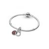 Charm Colgante Pandora Doble Disco Rojo Brillante 799186c03