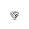 Charm Pandora Corazones Brillantes Entrelazados 799270c01