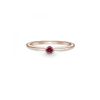 Anillo Pandora Rose Solitario Rojo 189259c01-52