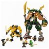 71794 Lego Ninjago - El Equipo De Robots Ninja Lloyd Y Arin