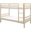 Literas Infantiles Separables - 2 X 90 X 190 Cm - Pino Macizo Natural