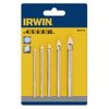 Set De Brocas Azulejos Vidrio 4/5/6/8/10 Mm 5 Piezas 10507912 De Irwin