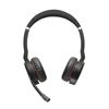 Jabra Evolve 75 Se Auriculares Inalámbrico Y Alámbrico Diadema Oficina/centro De Llamadas Bluetooth Base De Carga Negro