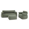 Juego De Muebles Inflables Laze Verde Outwell