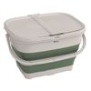 Cesta De Reciclaje Plegable Shadow Verde Outwell