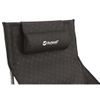 Silla De Camping Plegable Emilio Negro Outwell