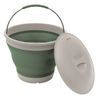 Recipiente Redondo Plegable Con Tapa Shadow Verde Outwell