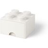 Ladrillo Cajon De Almacenamiento De 4 Espigas Blanco De Lego 40051735