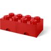 Ladrillo Cajon De Almacenaje Rojo Apilable De Lego 40061730