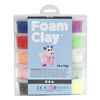 Set De Modelado Foam Clay® - Glitter - 10 X 35 G