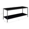 Soporte Para Tv Con 2 Estantes Avery Negro House Nordic