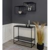 Estante De Pared Avery Negro 36x36x36 Cm House Nordic