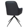 Silla De Comedor Giratoria Ava Negro House Nordic