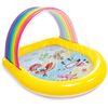 Piscina Hinchable Arcoiris Y Aspersores 147x13x86 Cm