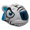 Casco De Bicicleta Para Niños De 2 A 7 Años  Crazy Safety Tigre Blanco- Homologado Y Certificado Según Norma En 1078