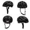 Casco De Bicicleta Negro Mate Para Adultos 54-59cm De Crazy Safety. Ligero Y Con Sistema De Ventilación, Multi-deportes. Certificado En 1078