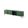 Mesa Tv Lars Rtv203 3d 203x40x54 Verde & Dorado