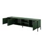 Mesa Tv Lars Rtv203 3d 203x40x54 Verde & Dorado