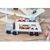 Mamabrum 1st Age Wooden Car Transporter - Transporter Con Pista De Remolque