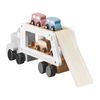 Mamabrum 1st Age Wooden Car Transporter - Transporter Con Pista De Remolque